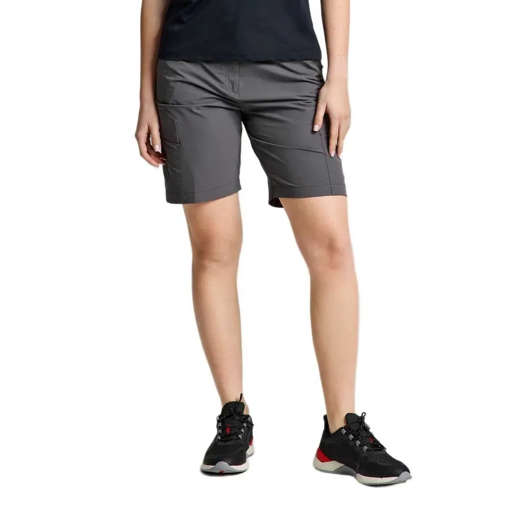 Quick Dry Cargo Shorts Titanium S Women - SLAM - FashionsVida