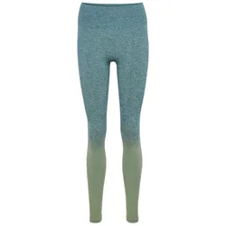 Leggings Yoga Seamless Gradient Hw Balsam / Frosty Green L