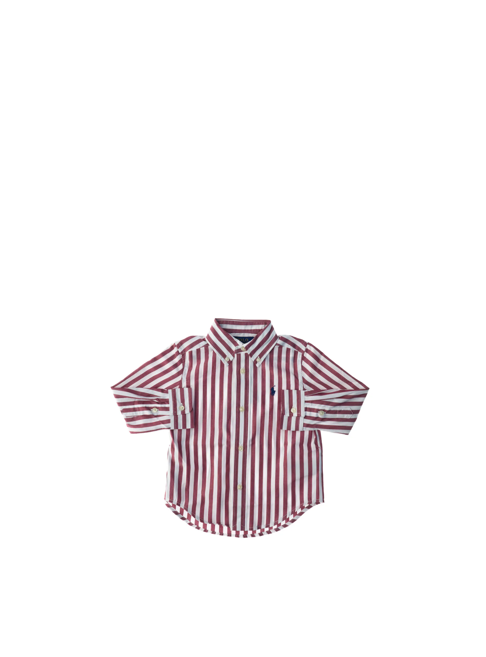 Camicia a righe POLO BOYS BORDEAUX 5 - Ralph Lauren - FashionsVida