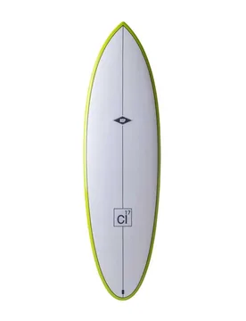 Planche De Surf Cl-17 Hybrid 6´0´´ Lime 182.9 cm unisex - NSP - FashionsVida