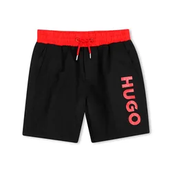 Hugo Pantaloncino Da Bagno G01185 Black 10 Anni