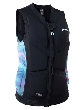 Gilet De Protect Lunis Avec Fermeture éclair Sur Le Devant Tropical / Palm / Glitch S unisex - Ion - FashionsVida