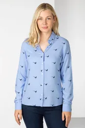 Wistow II Womens Long Sleeved Blouse - - Size: 12