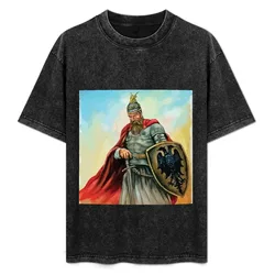 SKENDERBEU T-Shirt Large Size Casual Tee Shirt