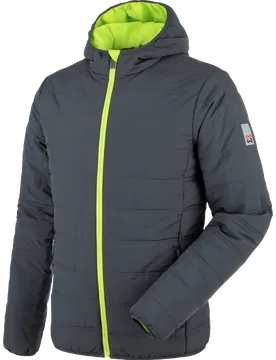 WÜRTH MODYF Blouson de travail Matelassé Moon Anthracite/Lime Gris foncé XS - Würth MODYF - FashionsVida