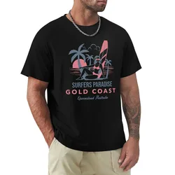 Vintage Gold Coast Surfers Paradise Queensland T-Shirt Big and Tall Loose Fit T-Shirt