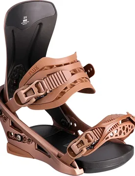 Fixations De Snowboard Metalic Bronze M Homme - Flux - FashionsVida