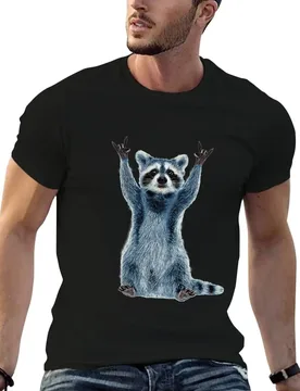 Raccoon Shirt-Cool Nature Raccoon Tee Cute Raccoon Classic T-Shirt cotton t shirt pack g man t shirts for men T-Shirt - Aliexpress - FashionsVida