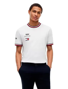 T-shirt à Manches Courtes Th X Cf1 Replica White M Homme - Tommy hilfiger - FashionsVida