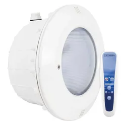 Par56 Rgb Rc1100 Projector + Remote Controller For Fibreglass Pool Projector Kit White One Size unisex