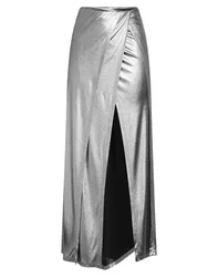 Maxi-Rock Damen Silber S,XS Damen