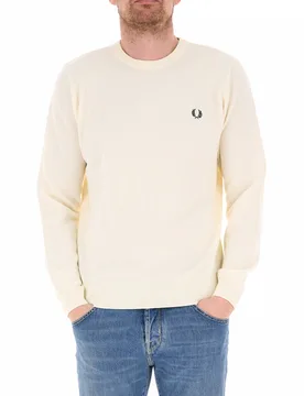 Maglia maniche lunghe CREMA M - Fred perry - FashionsVida