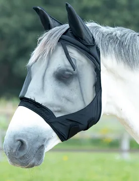 Fliegenmaske FLY BUCKLER GAP II schwarz P - Busse - FashionsVida