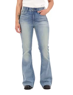 Jeans 3302 High Waist Flare Ricondizionato Vintage Cool Aqua 25 - G-Star - FashionsVida