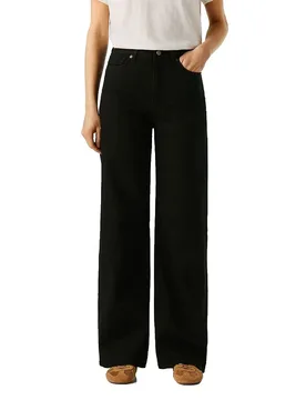 Jeans Taille Haute Lexa Straight Fit Denim Clean Deep Black 28 - Pepe jeans - FashionsVida
