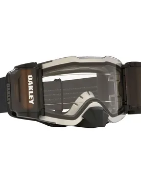 Goggles Occhiali Front Line Mx Tuff Blocks Black Gunmetal - Oakley - FashionsVida