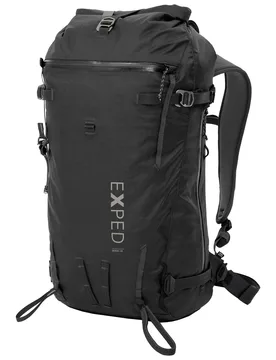 Bergsteigerrucksack Serac 50 Black Größe M schwarz - Exped - FashionsVida