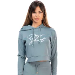Sudadera de pádel mujer Musgo