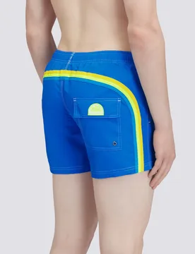 Costume da bagno Uomo COSTUME DA BAGNO CORTO VITA ELASTICATA ICONIC TAFFETA - Sundek - FashionsVida