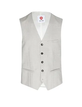 Gilet de costume PLUM beige 94 - Cg - Club Of Gents - FashionsVida