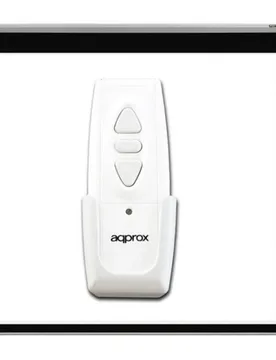 Appp106e 105´´ Écran électrique Panoramique White / Black One Size unisex - Approx - FashionsVida