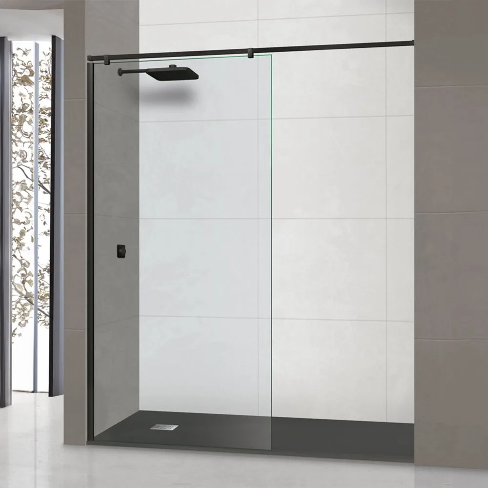 Mampara de ducha con panel fijo Módena-10 CL - Ibermampara - FashionsVida