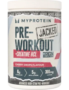 Origin Jacked Pre-Workout - 650G - 25raciones - MyProtein - FashionsVida