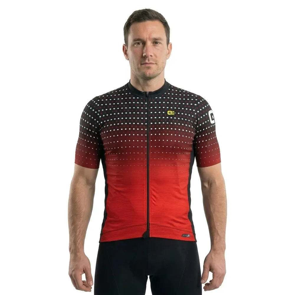 Maglia A Maniche Corte Pr-s Bullet Black / Red - Ale - FashionsVida