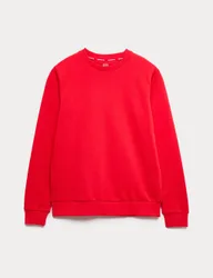 Unisex School Sweatshirt (3-16 Yrs) Red male