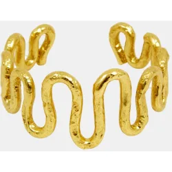 Moliane - Pulsera Naja dorada