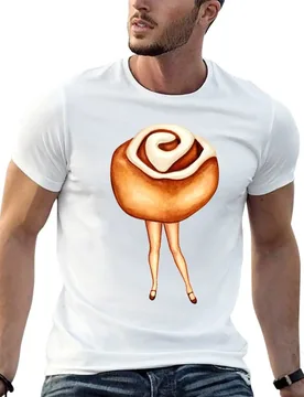 Cinnamon Roll Pin-Up T-Shirt Plus Size Quick Dry Sports Tee - Aliexpress - FashionsVida