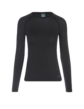 Damen Laufwäsche Shirt Performance Light schwarz XS W - Odlo - FashionsVida