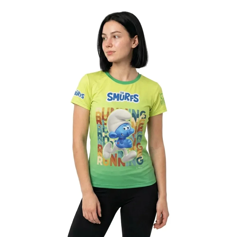 T-shirt à Manches Courtes Smurf Running - OTSO - FashionsVida