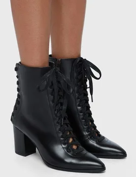Gothic Boot - Beneath The Eclipse - Hallowed Hour Boots - EU37 bis EU39 - für Damen - Größe EU37 - schwarz - Frauen - female - Killstar - FashionsVida