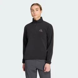 Giacca Terrex Multi Essentials con mezza zip in tessuto felpato XS Black