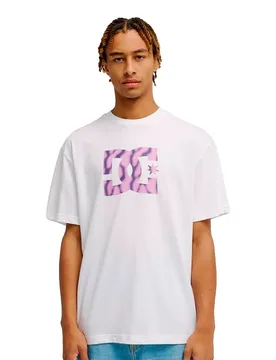 T-shirt à Manches Courtes Star Filled White M - Dc shoes - FashionsVida