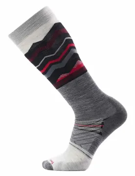Chaussettes Ski Targeted Cushion Expanding Horizons Otc Medium Gray EU 42-45 Homme - Smartwool - FashionsVida