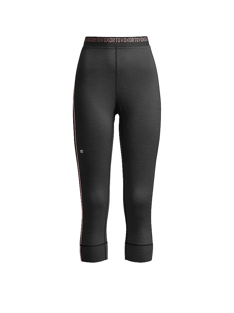 Pantaloni 3/4 da donna Rock'n'Wool 185 nero S - Ortovox - FashionsVida
