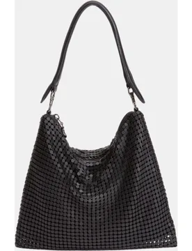 Bolso de hombro en malla metálica - Abbacino - FashionsVida
