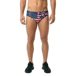 Usa Wings Eagle Swimming Brief Navy 5XL Men