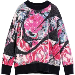 Jersey de mujer oversize estampado m c lacroix
