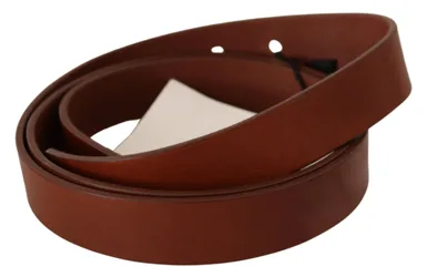 Womens Leather Belt - Brown - Size 85 Cm