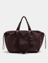 Drawstring Tote Bag Oxblood female
