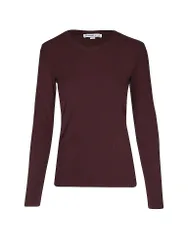 INK Langarmshirt dunkelrot XL Damen