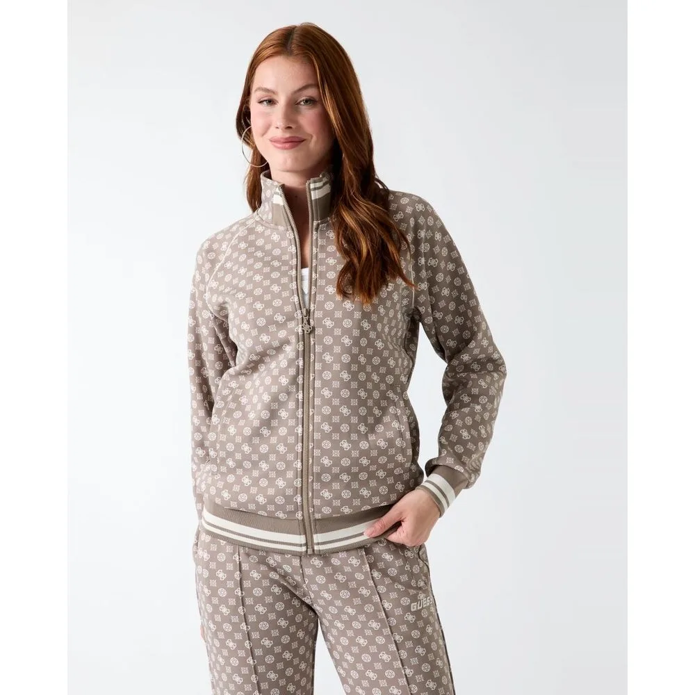 Chaqueta con cremallera y bolsillos de mujer - Guess - FashionsVida