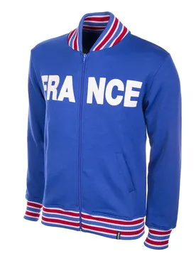 Sweatjacke mit Reißverschluss France 1960's - Bleu - male - Size: L - Copa Football - FashionsVida