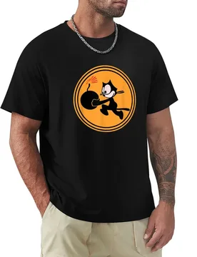 WW2 VFA-31 Tomcatters Squadron Patch WWII Cat Cartoon T-Shirt T-Shirt custom t-shirts Men's clothing - Aliexpress - FashionsVida