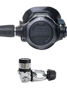 Set Di Regolatori Subacquei Leg3nd Elite Black Edition Int - Aqualung - FashionsVida