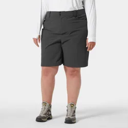 Women's Brona Softshell Plus Shorts Grey 3X - Ebony Grey - Female
