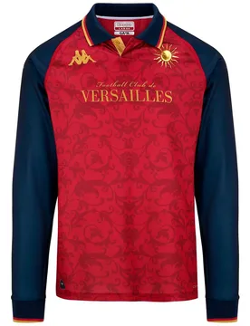T-shirt à Manches Longues Third Fc Versailles Kombat 24/25 Red / Blue Dk / Gold 2XL - Kappa - FashionsVida